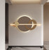Minimalistic circle Wall Art with Led